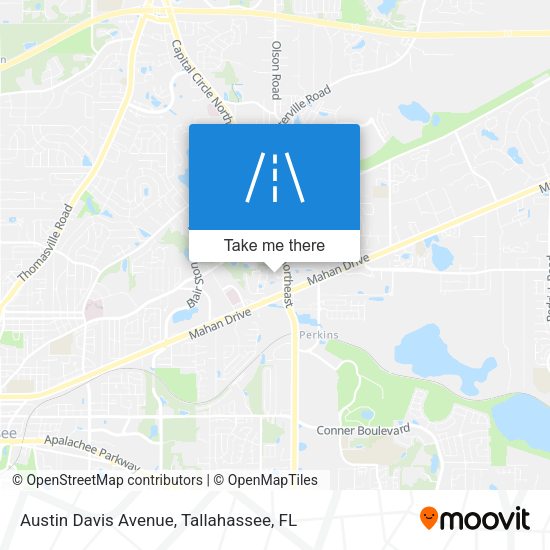 Mapa de Austin Davis Avenue