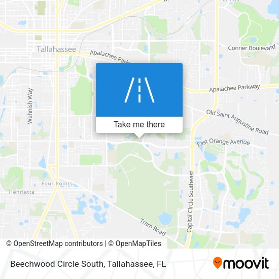 Beechwood Circle South map