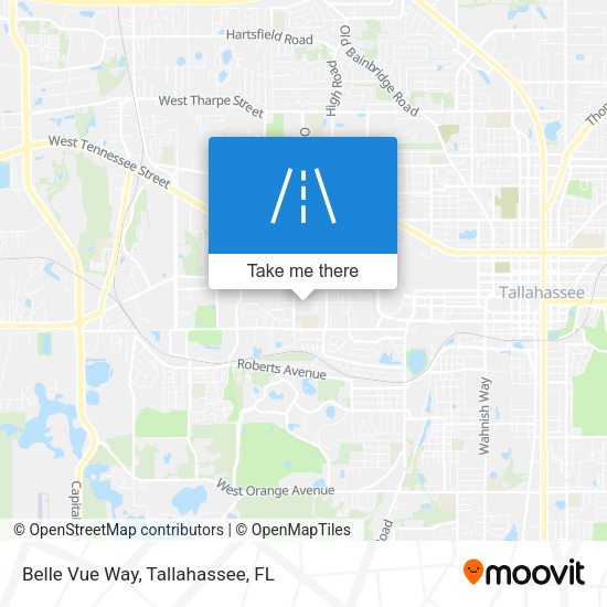 Mapa de Belle Vue Way