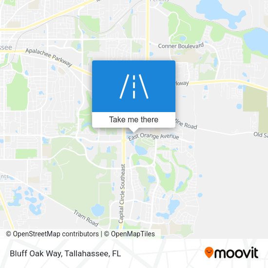 Mapa de Bluff Oak Way