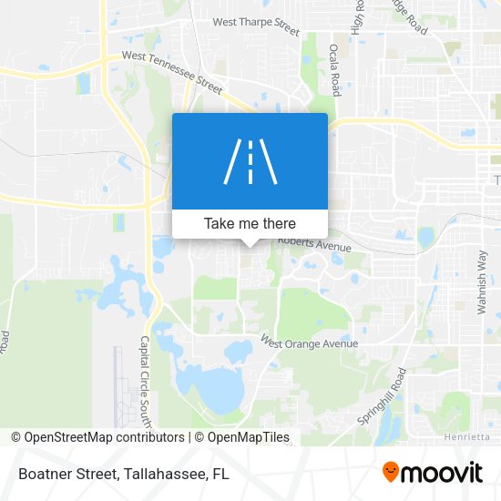 Mapa de Boatner Street