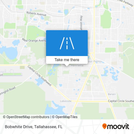 Bobwhite Drive map
