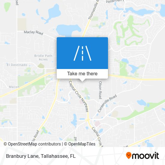 Mapa de Branbury Lane