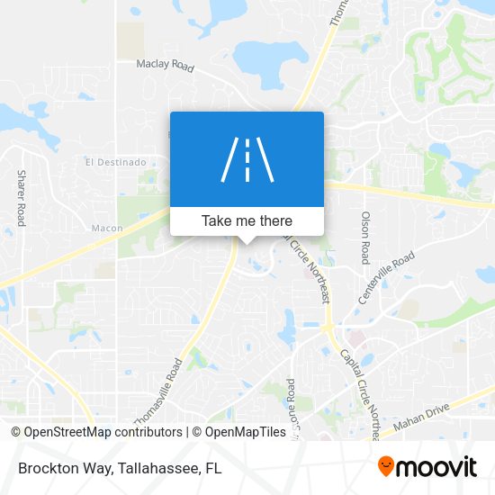 Mapa de Brockton Way