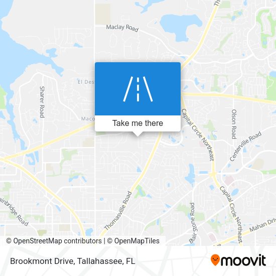 Mapa de Brookmont Drive