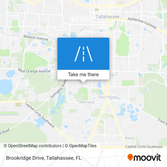 Brookridge Drive map