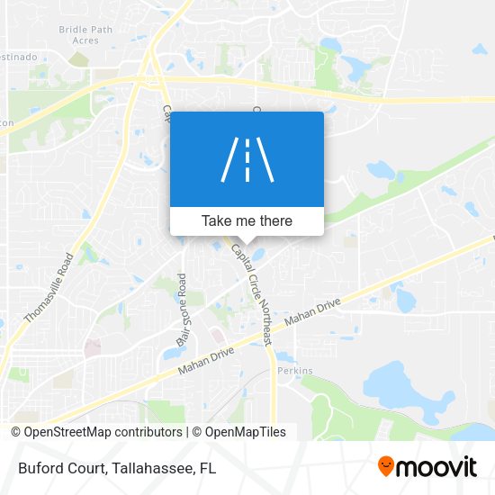 Mapa de Buford Court
