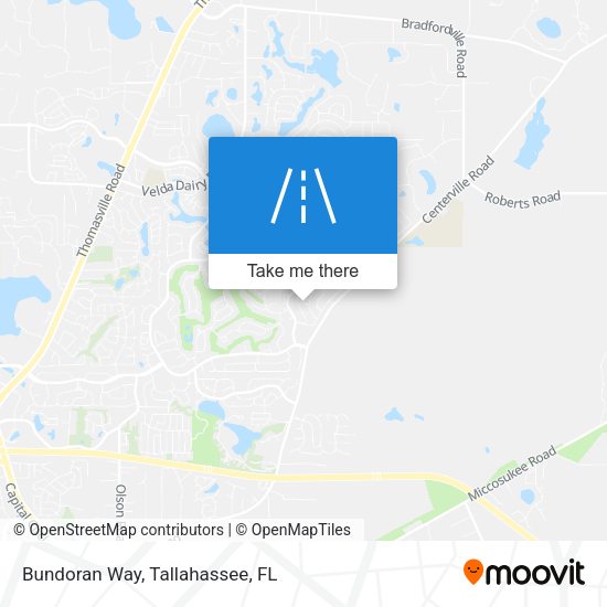 Bundoran Way map