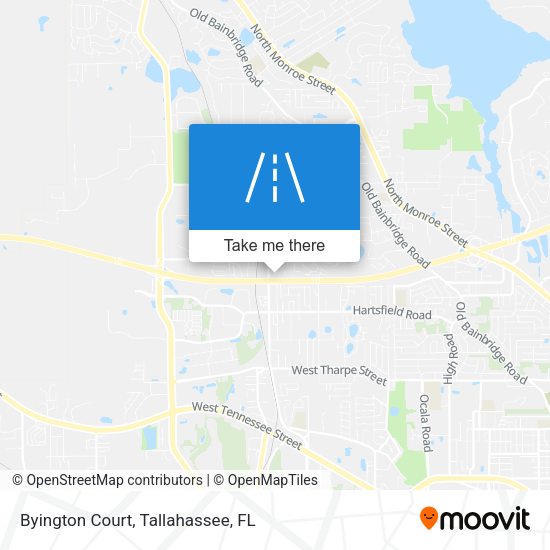 Mapa de Byington Court