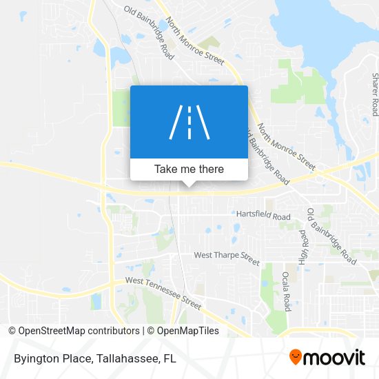 Mapa de Byington Place