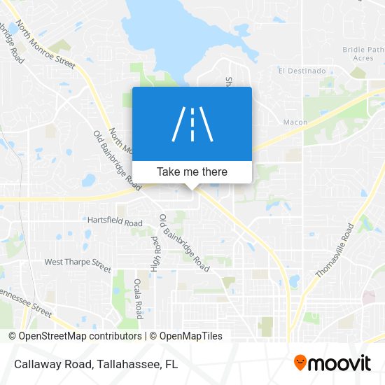 Mapa de Callaway Road