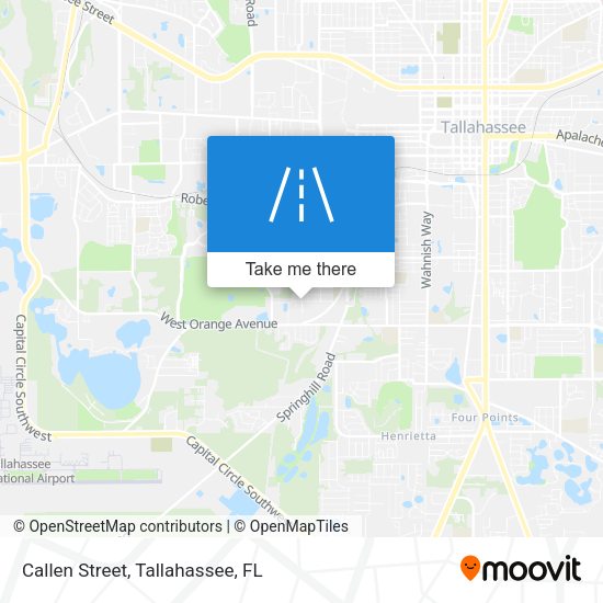 Mapa de Callen Street