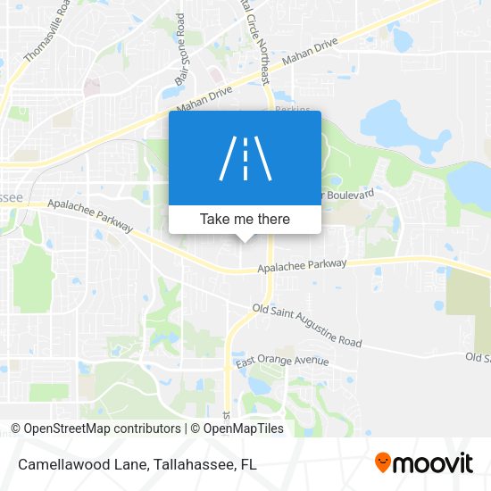 Mapa de Camellawood Lane