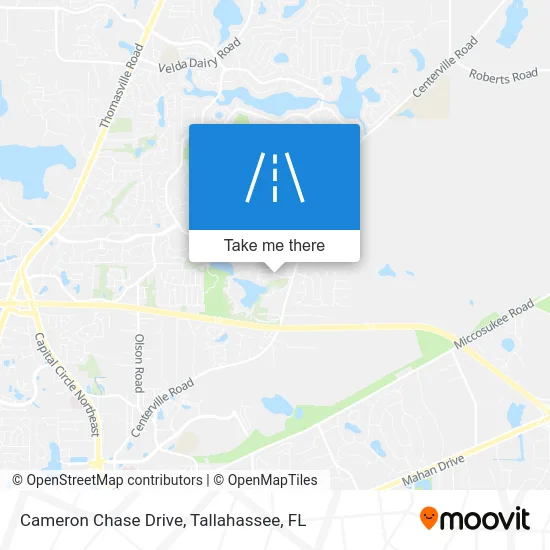 Cameron Chase Drive map