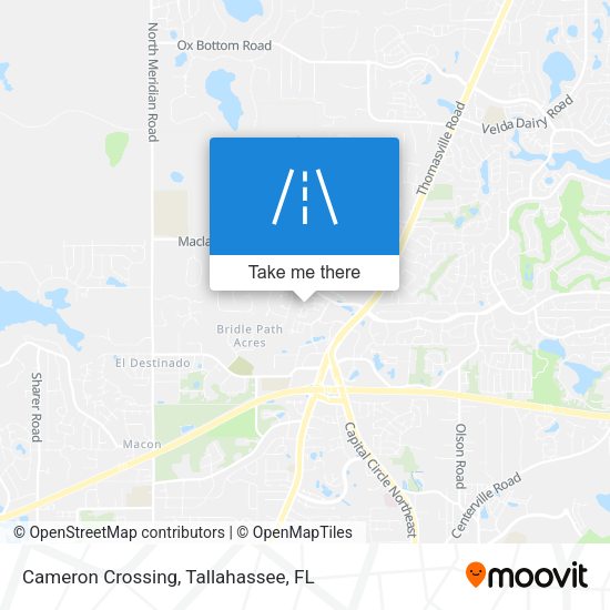 Cameron Crossing map