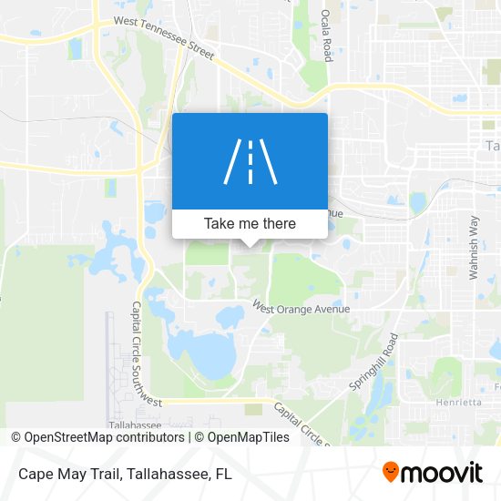 Cape May Trail map