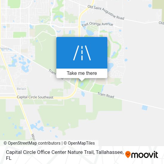 Capital Circle Office Center Nature Trail map