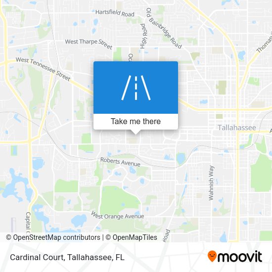 Cardinal Court map