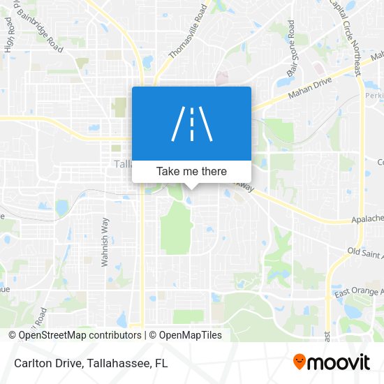 Mapa de Carlton Drive