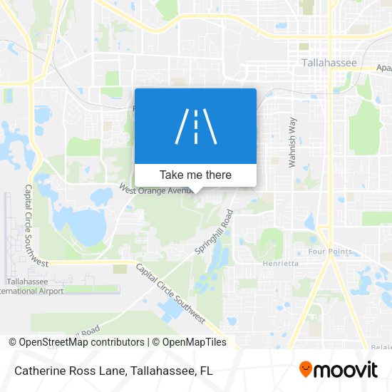 Mapa de Catherine Ross Lane