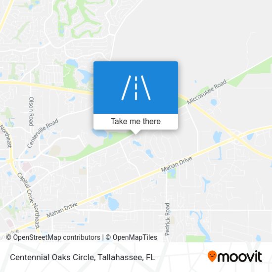 Mapa de Centennial Oaks Circle