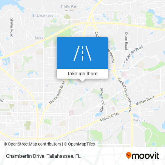 Chamberlin Drive map
