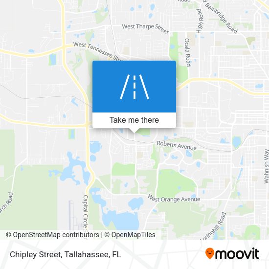 Chipley Street map
