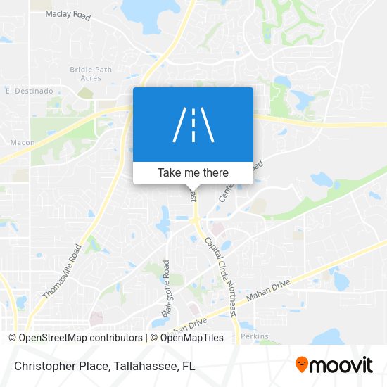 Christopher Place map