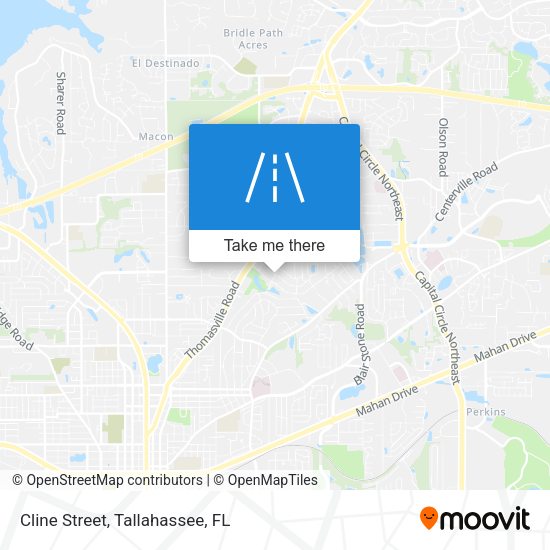 Mapa de Cline Street