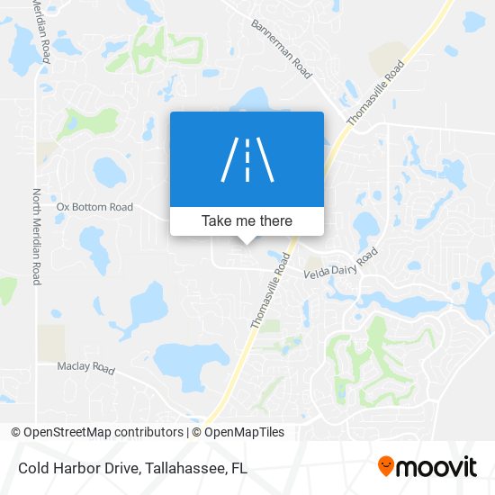 Cold Harbor Drive map