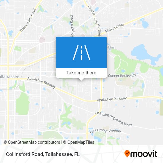 Collinsford Road map