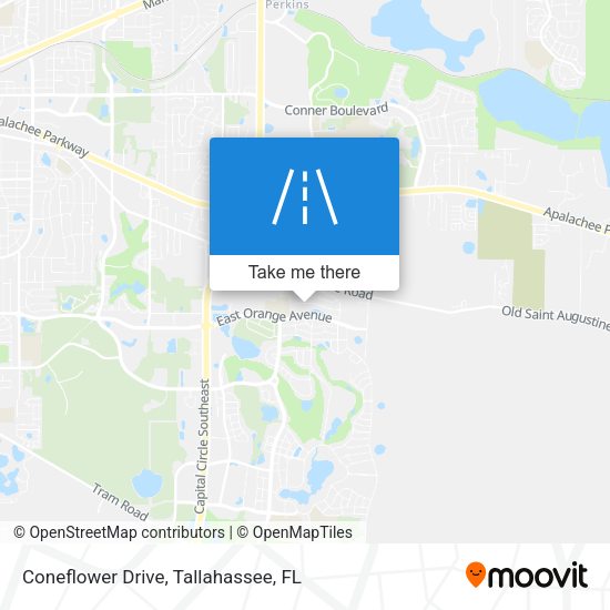 Mapa de Coneflower Drive
