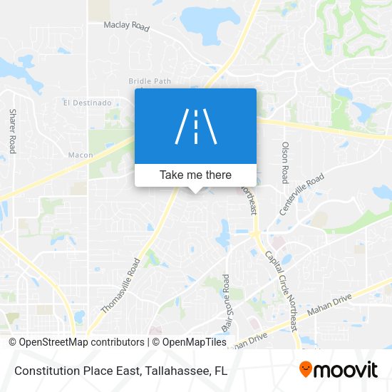 Constitution Place East map