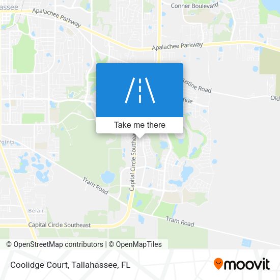 Coolidge Court map