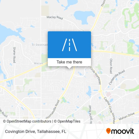 Covington Drive map