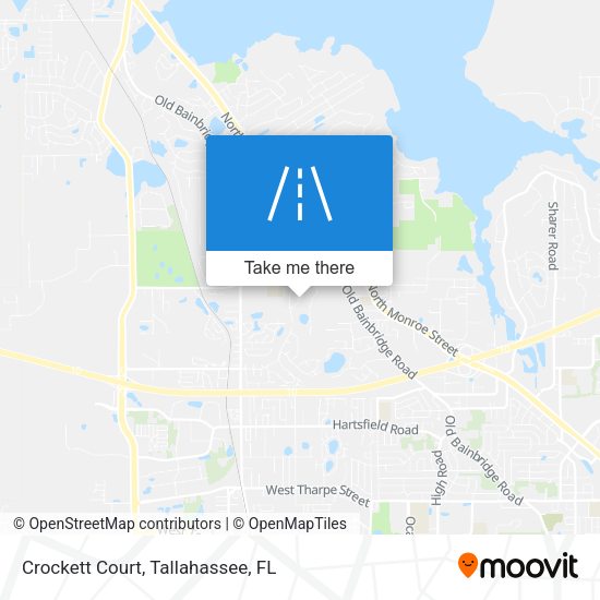 Mapa de Crockett Court
