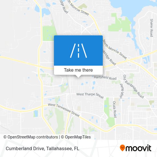 Mapa de Cumberland Drive