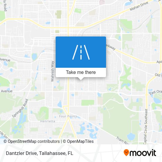 Dantzler Drive map