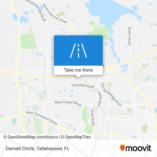 Mapa de Darnell Circle