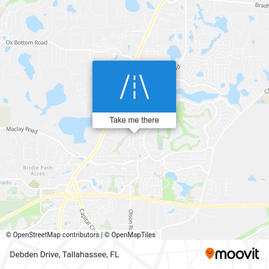 Mapa de Debden Drive