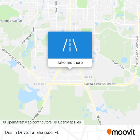 Mapa de Deslin Drive