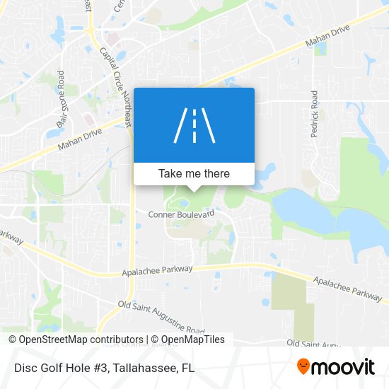 Mapa de Disc Golf Hole #3