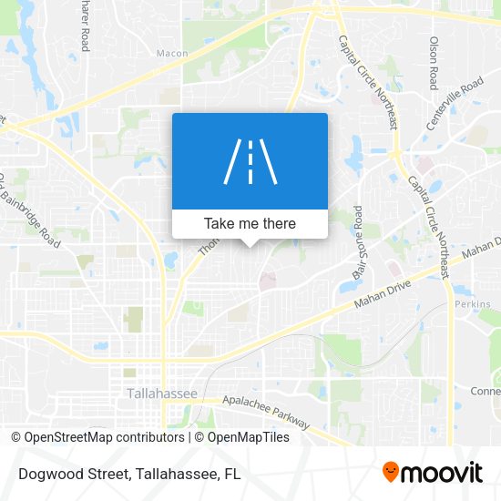 Mapa de Dogwood Street