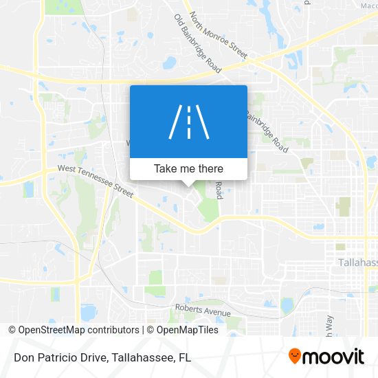 Mapa de Don Patricio Drive