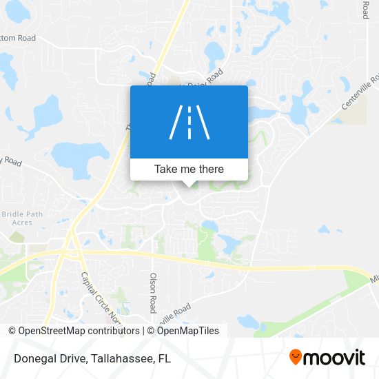 Mapa de Donegal Drive