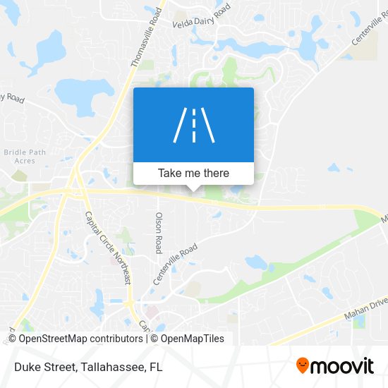 Mapa de Duke Street