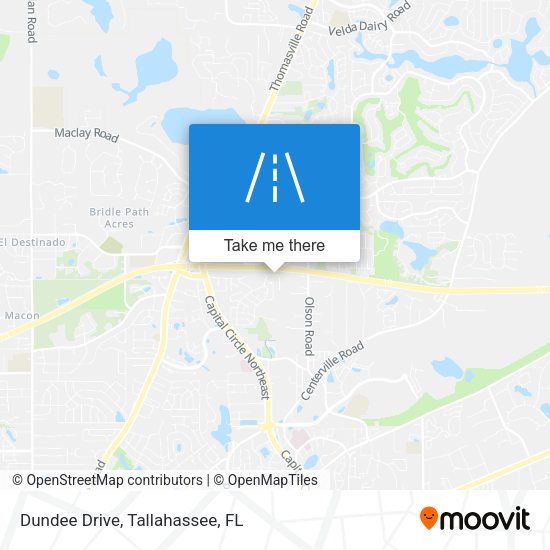 Mapa de Dundee Drive