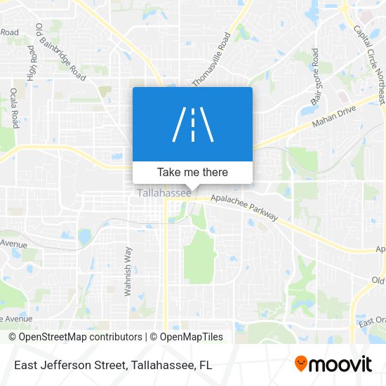 East Jefferson Street map