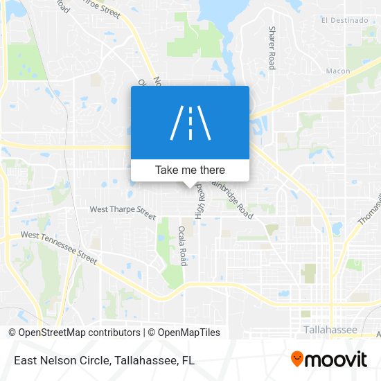 East Nelson Circle map