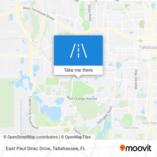 East Paul Dirac Drive map